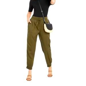 A new day green ankle pants/joggers